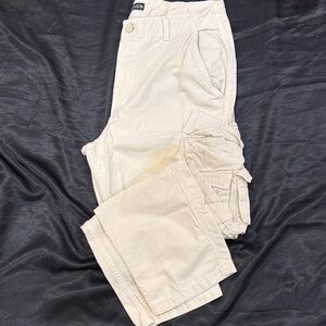 Zara Light Khaki Shorts